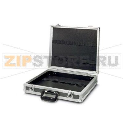 Чемодан для инструментом Phoenix Contact SAMPLE-TOOL-CASE пустой, с резиновыми креплениями для размещения инструмента.Минимальный заказ: 1 шт.Упаковка: 1 шт.