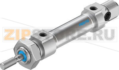 Пневмоцилиндр стандартный Festo DSNU-10-10-P-A 