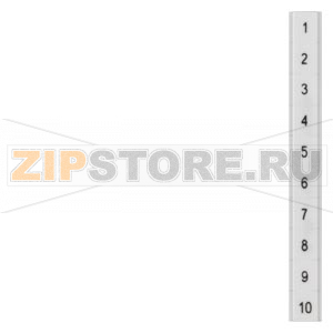 ТАБЛИЧКИ ПЛОСКИЕ ВЕРТИКАЛЬНЫЕ 21 - 30 РАЗМЕР ZBF8 Siemens 8WH8141-4AB25 