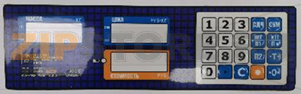 Панель пленочная (передняя) Mertech 329 AC LCD 