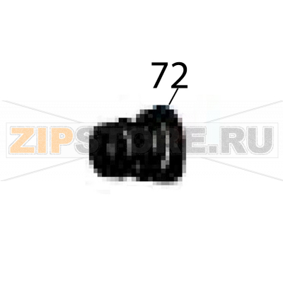 Ribbon core holder spring Godex RT230i Ribbon core holder spring Godex RT230iЗапчасть на деталировке под номером: 72Название запчасти Godex на английском языке: Ribbon core holder spring RT230i.