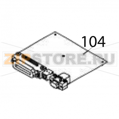 Main PCB (LAN) Sato CG412TT Main PCB (LAN) Sato CG412TTЗапчасть на деталировке под номером: 104Название запчасти на английском языке: Main PCB (LAN) Sato CG412TT.