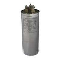 Конденсатор силовой трехфазный 30 квар/ч, 450 В/AC, 116x255 мм Entes ENT.CXD.H-450-30