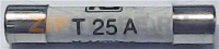 Micro fuse 6,3x32 25 AT P3