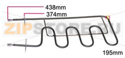 HEATING ELEMENT LOWER 100W FAGOR 92X6000 