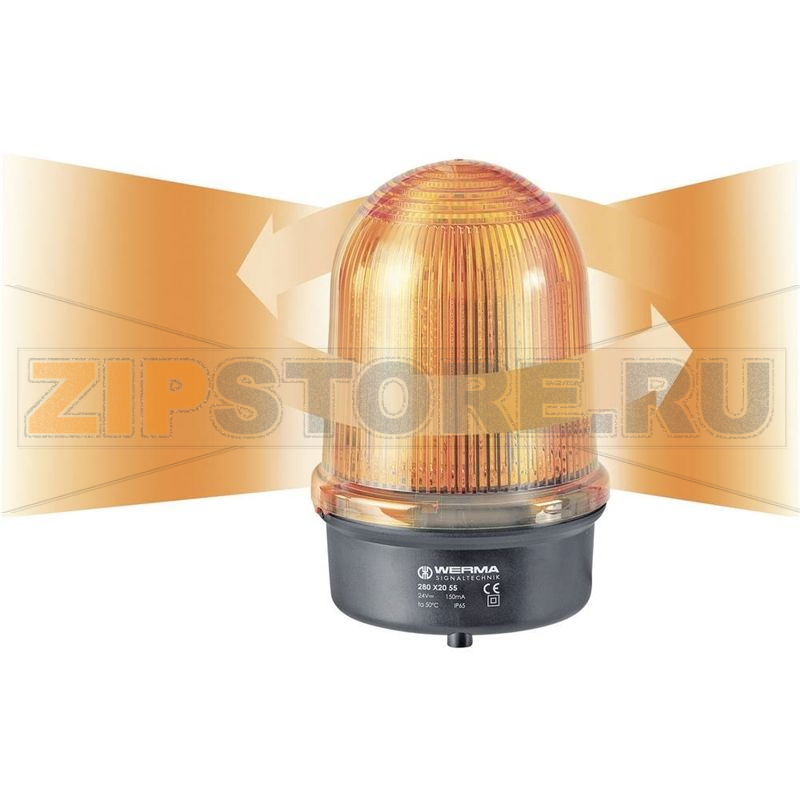 Лампа сигнальная 24 В, поворотная, светодиодная, желтая Werma 280.320.55 