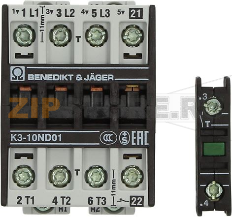 КОНТАКТОР BENEDIKT/JAGER K3-10ND01 RATIONAL 40.03.688S 