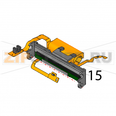 Thermal head set Sato PW208mNX Thermal head set Sato PW208mNXЗапчасть на деталировке под номером: 15Название запчасти на английском языке: Thermal head set Sato PW208mNX.