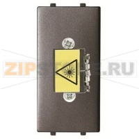 Адаптер оптоволоконный, одномодульный, антрацитовый ABB 2558.40