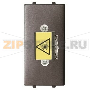 Адаптер оптоволоконный, одномодульный, антрацитовый ABB 2558.40 