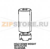 Hold down weight with filter Unox XFT 133