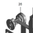 Bearing housing Meiko FV 130.2