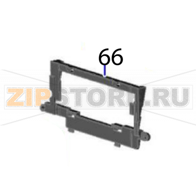 NFC Antenna holder Sato CL6NX Plus NFC Antenna holder Sato CL6NX PlusЗапчасть на деталировке под номером: 66Название запчасти на английском языке: NFC Antenna holder Sato CL6NX Plus.