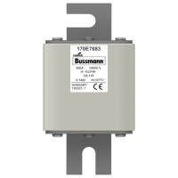 Предохранитель, 800 A, AC 1000 В, DIN 3, aR, визуальный индикатор Eaton FUSE 800A 1000V 3S/110 AR