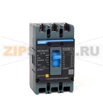 Выключатель автоматический 100 A, 25 кА Chint NXM-125S/3P 