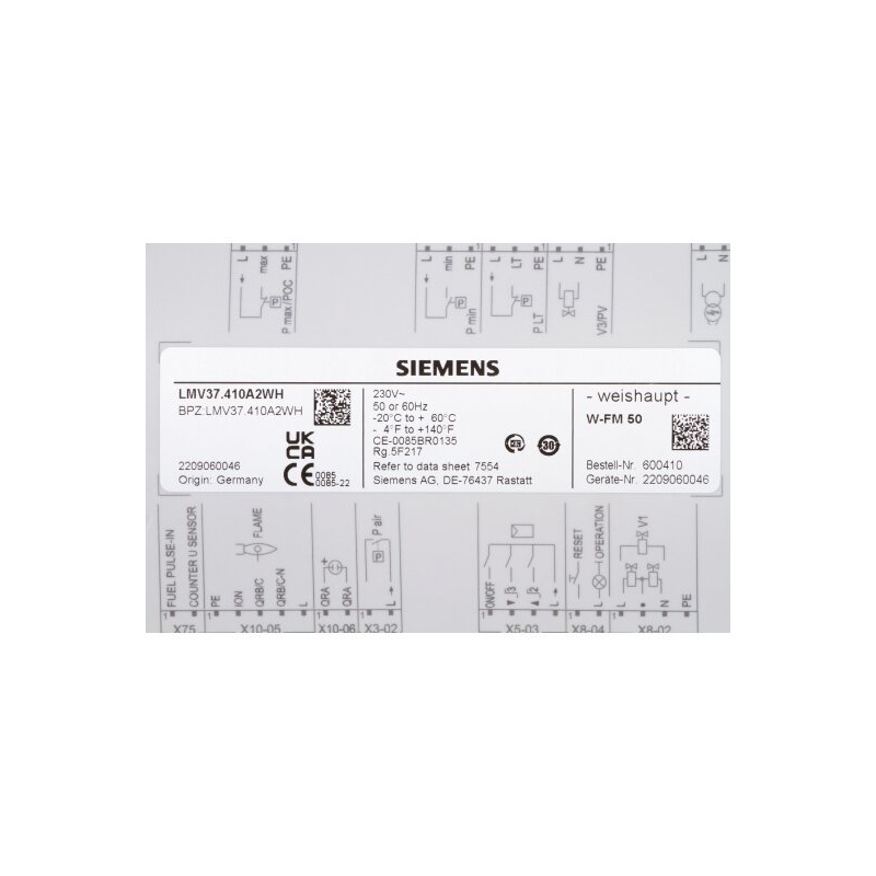 Менеджер горения Weishaupt W-FM 50 
