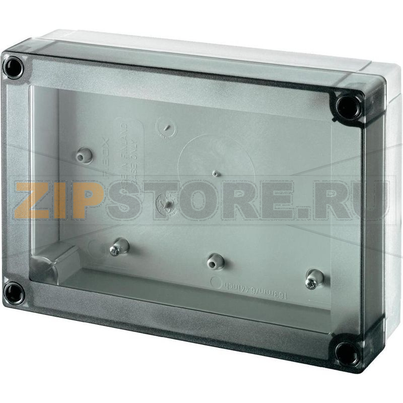 Корпус 180x130x50 мм, пластиковый, серый, 1 шт Fibox PC 150/50 LT 