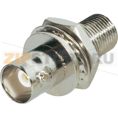 Разъем BNC, гнездо F, 1 шт BKL Electronic 0401284 