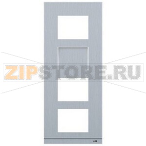 Рамка для станции видеовызова, 1/4, алюминий ABB 2TMA200160A0005 