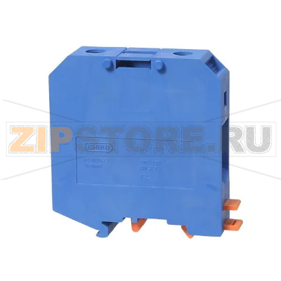 Клемма проходная, синяя CHIKU RTB 50 BU 