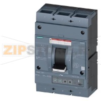 circuit breaker 3VA6 UL frame 800 breaking capacity class  M 35kA @ 480 V 3-pole, line protection ETU330,  LIG, In=800A overload protection Ir=320A ...800A short circuit protection Ii=1,5...10 x In Siemens 3VA6580-5HM32-0AA0