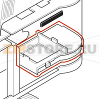 Piastra supporto gruppo gri. Saeco Royal Digital Plus