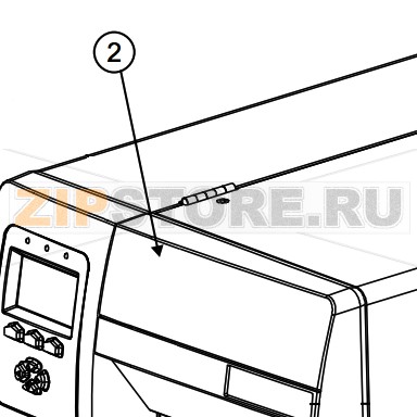 Передняя крышка принтера Datamax I-4310 Mark II Передняя крышка принтера Datamax I-4310 Mark IIЗапчасть на сборочном чертеже под номером: 2Название запчасти Datamax на английском языке: Cover, Media, Front 