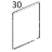 Guarnizione nera 50, shore forni Unox XVC 515G