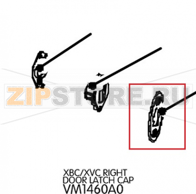 Right door latch cap Unox XB 893 Right door latch cap Unox XB 893Запчасть на деталировке под номером: 119Название запчасти на английском языке: Right door latch cap Unox XB 893
