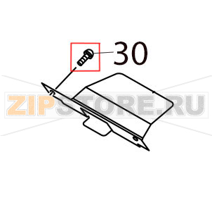 Set screw M-4x6 Toshiba TEC B-SX4T-GS10/20-QP Set screw M-4x6 Toshiba TEC B-SX4T-GS10/20-QPЗапчасть на деталировке под номером: 30