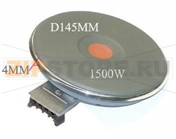 PIASTRA ELETTRICA D145 1500W/2 