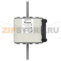 Предохранитель, 1000 A, AC 1100 В, 100 кА, size 3, 76x92x159 мм, aR, IEC UL Eaton FUSE 1000A 1