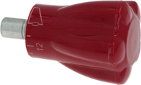 TIMER KNOB RED SCALE 0-12