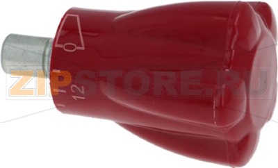 TIMER KNOB RED SCALE 0-12 
