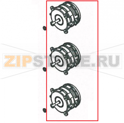 Motore V230 2P 120W Hz50/60 CLF UL C/C mozzo conico Garbin 10M    Motore V230 2P 120W Hz50/60 CLF UL C/C mozzo conico Garbin 10MЗапчасть на сборочном чертеже под номером: 26