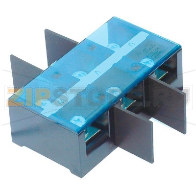 Клемма открытая, сильноточная, черная CHIKU RTC 200-3P 