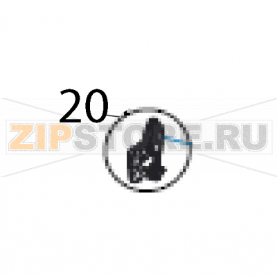 Latch package Sato WS408 DT Latch package Sato WS408 DTЗапчасть на деталировке под номером: 20Название запчасти на английском языке: Latch package Sato WS408 DT.