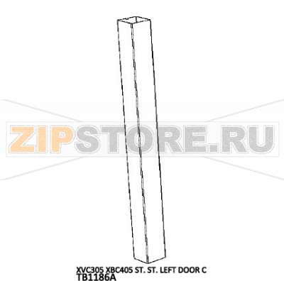 St. St. left door C Unox XBC 405E St. St. left door C Unox XBC 405EЗапчасть на деталировке под номером: 3Название запчасти на английском языке: St. St. left door C Unox XBC 405E