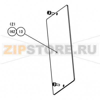 Крышка доступа к платам Datamax A-6212 Mark II RH Крышка доступа к платам Datamax A-6212 Mark II RH Запчасть на сборочном чертеже под номером: 13Название запчасти Datamax на английском языке: G2 PLATE COVER REMOTE DISPLAY