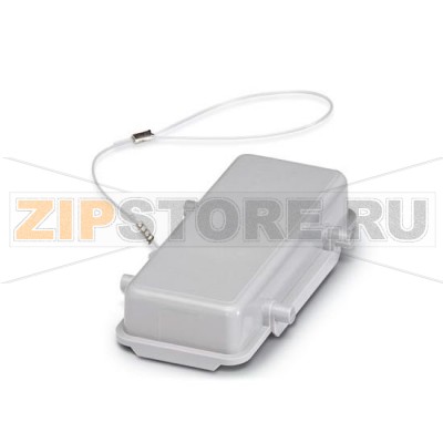 Защитная крышка HEAVYCON Phoenix Contact HC-B 16-SD-FQ/FS серия B16, для нижней части корпуса с двумя защелками, со шнуром, IP54, полиамидная.Минимальный заказ: 10 шт.Упаковка: 10 шт.