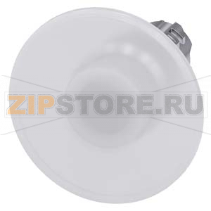 АКТУАТОР ГРИБОВИДНОЙ КНОПКИ С ВОЗМОЖНОСТЬЮ ПОДСВЕТКИ, 22MM, КРУГЛ., ГЛЯНЦЕВЫЙ МЕТАЛЛ, КНОПКА БЕЛАЯ, 60MM, БЕЗ ФИКСАЦИИ, С МАРКИРОВКОЙ ЛАЗЕРОМ, ВЕРХНИЙ РЕГИСТР Siemens 3SU1051-1CD60-0AA0-Z&amp;nbsp;Y11 