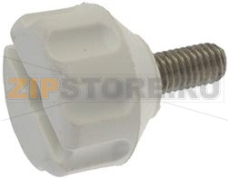 POMELLO DI FISSAGGIO BIANCO CON VITE M5 