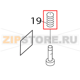 Head pressure spring C222 Toshiba TEC B-852-TS12-CN Head pressure spring C222 Toshiba TEC B-852-TS12-CNЗапчасть на деталировке под номером: 19