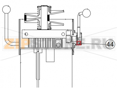 Handle spring Sigma BM 20    Handle spring&nbsp;BM 20Запчасть на сборочном чертеже под номером: 44Название запчасти Sigma на итальянском языке: Handle spring BM 20