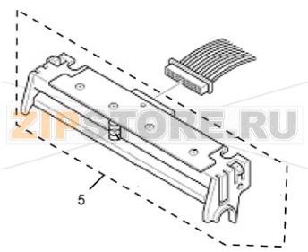Печатающая термоголовка TSC TTP-245 Plus (300dpi) Печатающая термоголовка для принтера TSC TTP-245 PlusЗапчасть на сборочном чертеже под номером: 5Разрешающая способность: 300 dpiКоличество запчастей в комплекте: 1Название запчасти TSC на английском языке: PRINT HEAD MODULE