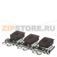 АКСЕССУАР ДЛЯ VL1200UL, VL1600UL (NG-FRAME - PG-FRAME) SCREW TERMINAL INCH SYSTEM THREAD COMPRISING 3 TERMINALS CAT NUMBER TNKP3 VL NUT KEEPERS, KIT OF 3, STD, Siemens 3VL9800-4TB31