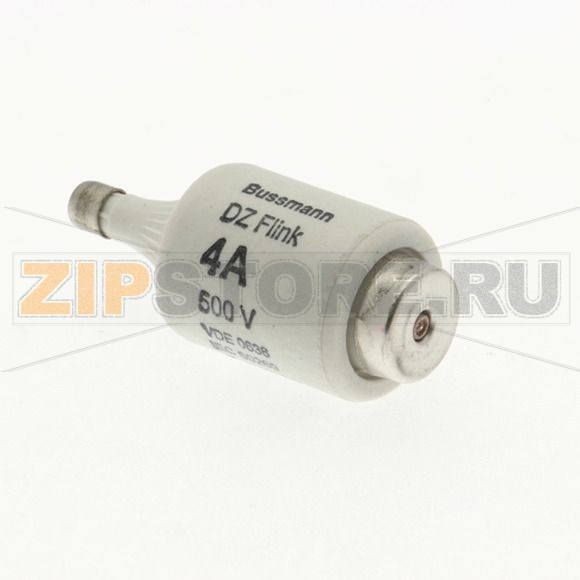Предохранитель, 4 A, AC 500 В, 50 кА, D2, gL/gG, IEC с задержкой Eaton FUSE-D2 4A T GL/GG 500VAC E 