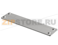 Крышка, 2 mm, алюминий, прозрачно анодированный Bopla F 1024 D