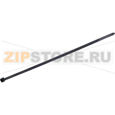 Стяжки кабельные 500 мм, черные, 100 шт TRU Components 1578030 