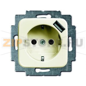 Розетка USB 16 А, 700 мА, слоновая кость ABB 2CKA002011A6174 